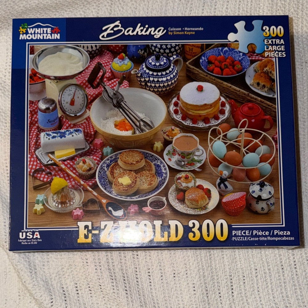 White Mountain Baking‎ Theme Puzzle with 300 Pieces